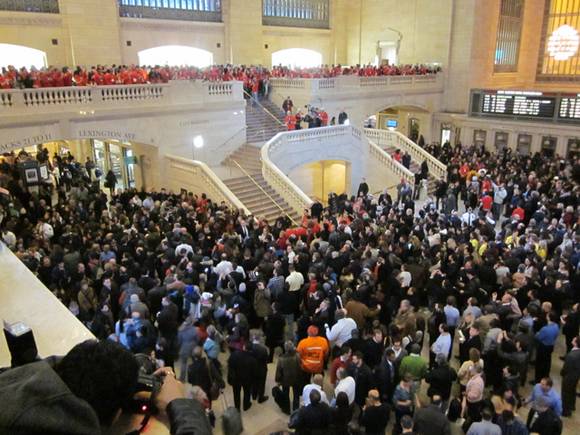 Открытие Apple Store в Grand Central Terminal