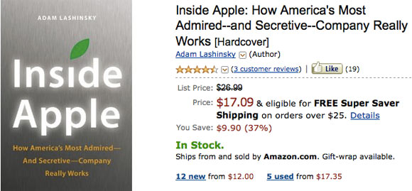 Книга “Жизнь внутри Apple” выходит в свет через 10 часов (Update: вышла + ссылка)