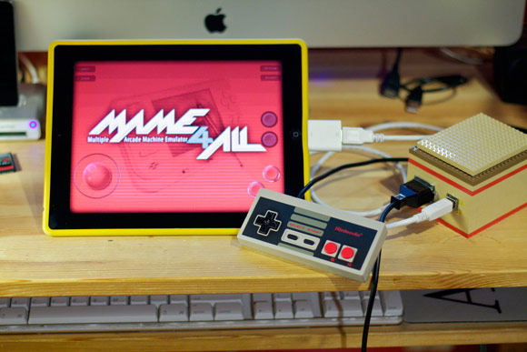 Геймпад от NES подключили к iPad