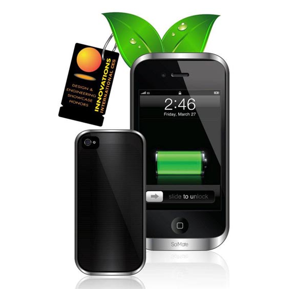 SolMate зарядит iPhone от солнца и по воздуху