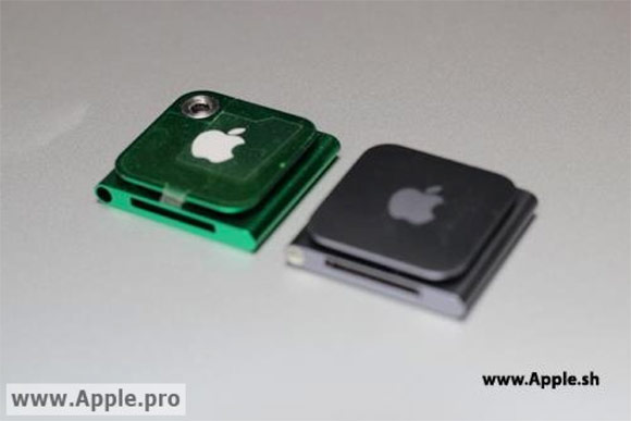Новые фотографии iPod nano с камерой