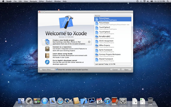 Xcode 4.3