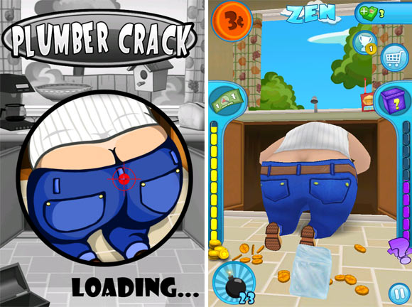 Plumber Crack. Разозли водопроводчика