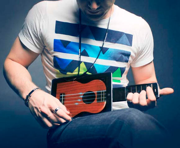 Futulele: рабочий концепт гитары из iPhone и iPad