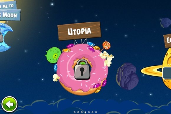 Angry Birds Space. Новая планета Utopia