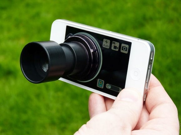 Daylight Viewfinder. Съемный видоискатель для iPhone 4/4S