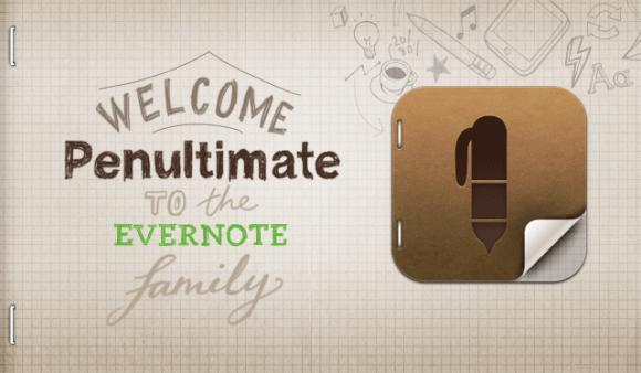 Evernote купил Penultimate