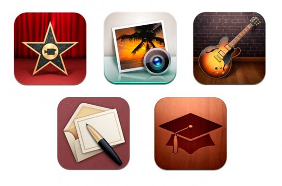 Apple обновила iMovie, iPhoto, Garageband, Cards и iTunes U