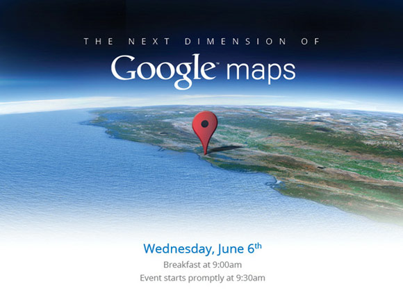 6 июня Google представит новые Карты
