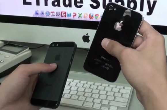 Задняя панель iPhone 5 (видео)