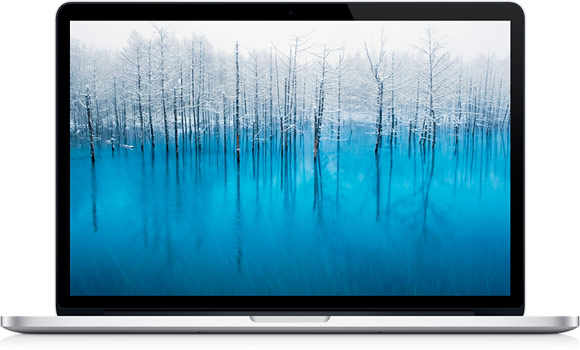 О дисплее Retina из MacBook Pro