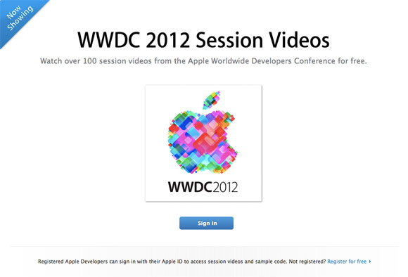 Видеозаписи сессий WWDC 2012 доступны для загрузки