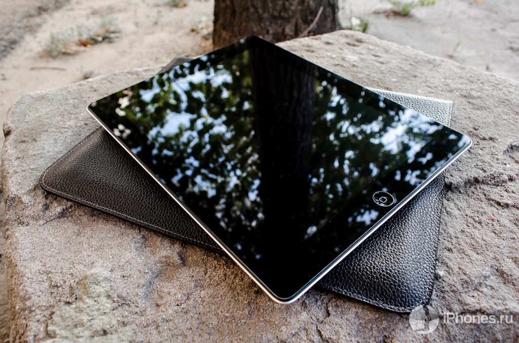 Обзор чехла Spigen SGP Leather Case Sleeve для нового iPad. Брутальная кожа