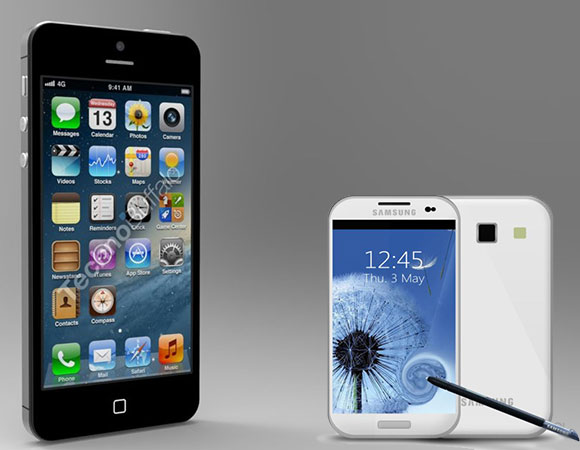 HTC и Samsung будут бороться с iPhone 5 «монстрофонами»