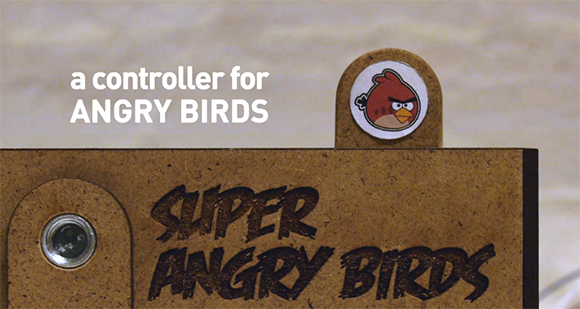 Контроллер Super Angry Birds от датских студентов