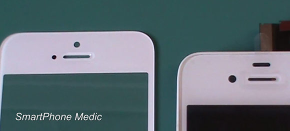 Детальное видеосравнение запчастей «iPhone 5» и iPhone 4S