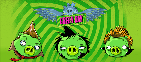 Rovio и Green Day готовят новый эпизод Angry Birds