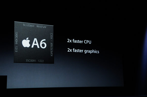Apple A6 — это первый чип с ARM Cortex A15