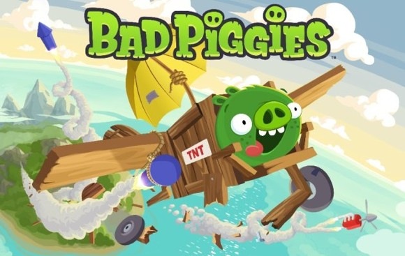 Геймплейное видео Bad Piggies от Rovio