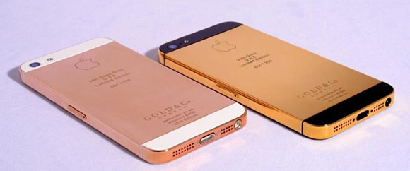 Золотой iPhone 5 за $5000