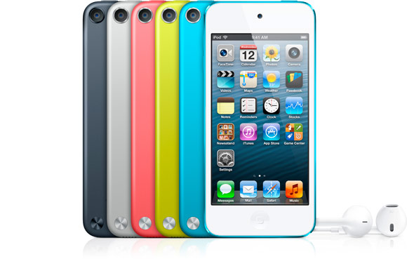 iPod touch 5-го поколения. Развлечения в цвете