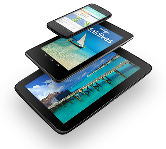Google Nexus 4, Nexus 7 и Nexus 10: стекло, 3G и убер-Retina