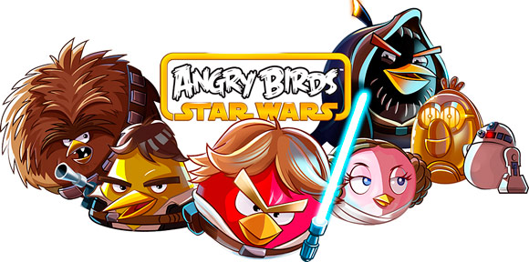 Первое геймплейное видео Angry Birds Star Wars. Люк и Лея