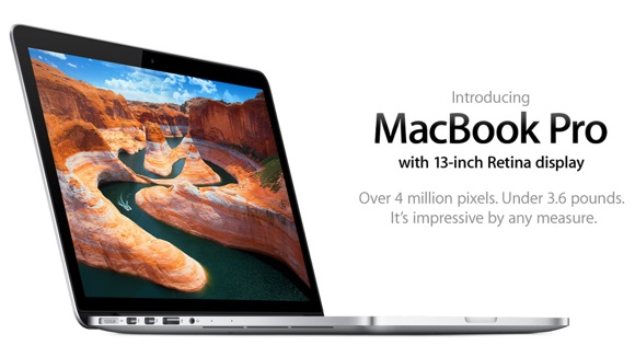 13-дюймовый MacBook Pro с Retina-дисплеем. Маленький монстр