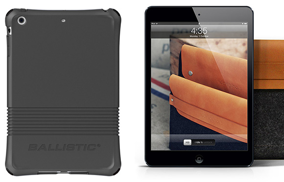 Первые чехлы для iPad mini: Ballistic Smooth и Mujo Sleeve