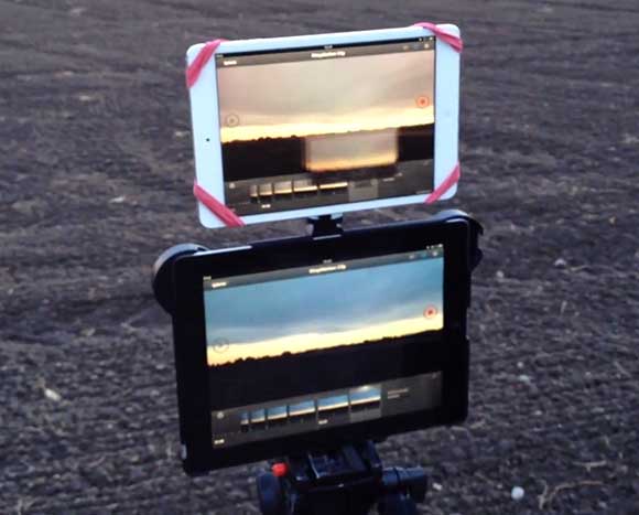 Сравнение камер iPad mini и iPad 4Gen в режиме Stop Motion. Сильно разные
