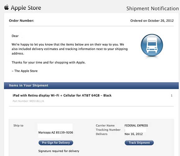 Первые заказчики получат сотовый iPad 4Gen и возможно iPad mini 16 ноября