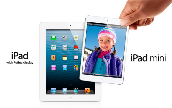 Продажи iPad mini и iPad 4-го поколения: 3 миллиона за уикенд
