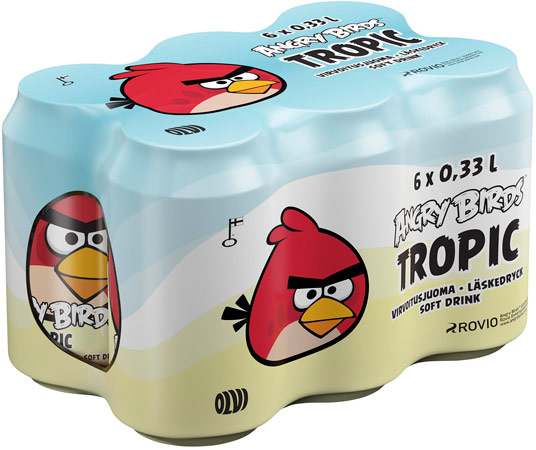 В Финляндии газировка Angry Birds продаётся лучше, чем Cola и Pepsi