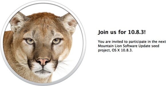 Открытое тестирование OS X 10.8.3 начнется лишь после американского Дня благодарения