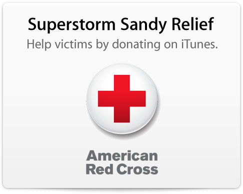 Apple пожертвовала 2,5 миллиона в фонд помощи пострадавшим от урагана «Сэнди»