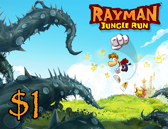 Шикарный Rayman Jungle Run угодил в распродажу