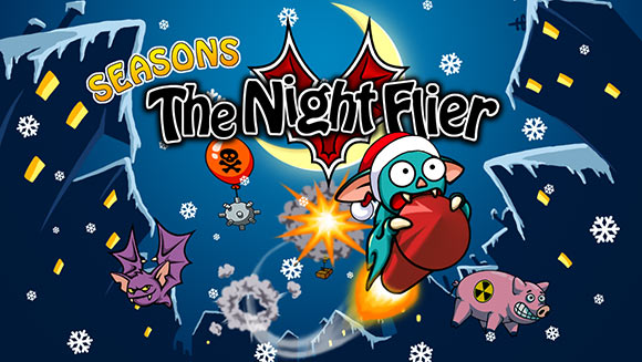 Night Flier: Seasons. Летучая мышь в Новый Год и на ракете