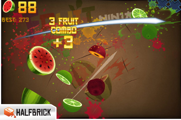 Fruit Ninja и другие игры Halfbrick обесценились на сутки