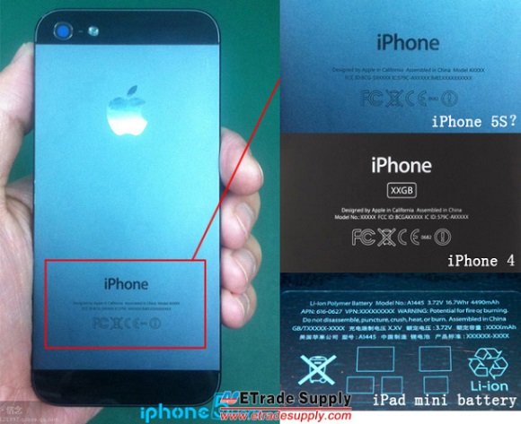 Появились первые фотографии корпуса возможного iPhone 5S