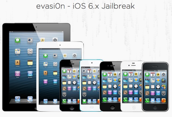 Утилита для джейлбрейка iOS 6.1 называется Evasi0n