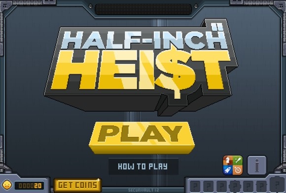 Half-Inch Heist. Пиксельный расхититель