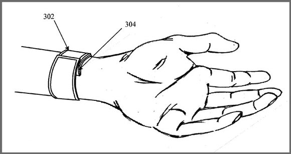 Apple запатентовала сенсорный браслет