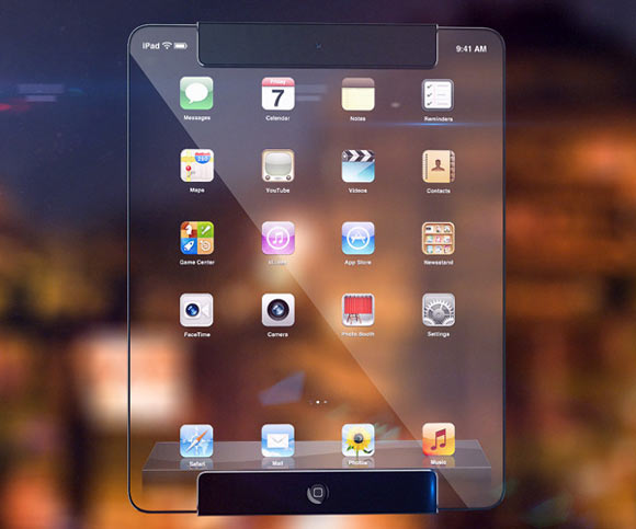 Дизайнер показал концепт прозрачного iPad