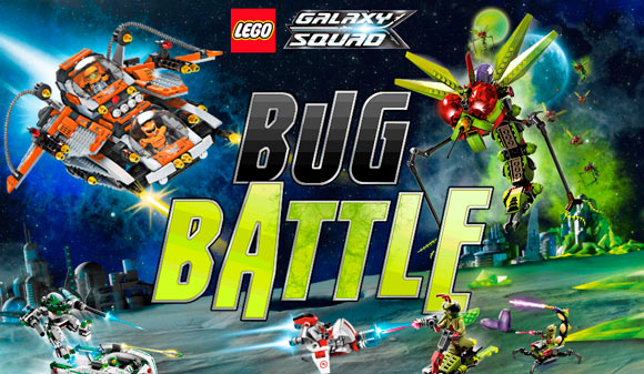 Lego Galaxy Squad Bug Battle. Игрушечная дезинсекция