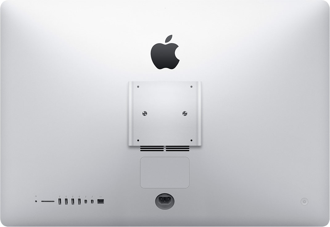 В продажу поступили iMac со встроенными креплениями VESA