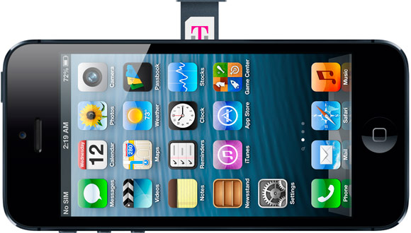 T-Mobile начнёт продажи iPhone 5 в апреле