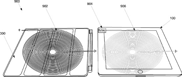 Apple запатентовала Smart Cover с аккумулятором для индуктивной зарядки iPad