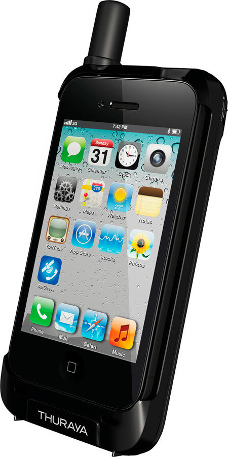 Thuraya SatSleeve делает iPhone… спутниковым