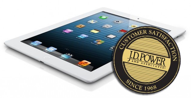 iPad снова возглавил рейтинг планшетов по версии J.D. Power