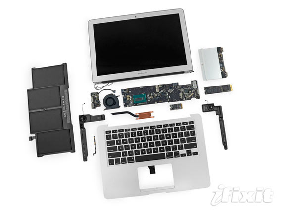 iFixit разобрали новый MacBook Air